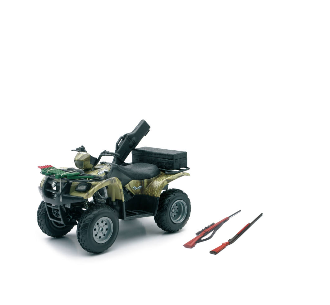 New-Ray Polaris Wildlife Hunter 9 PC Play Set Ducks Guns ATV 4 Wheeler Toys  for sale online