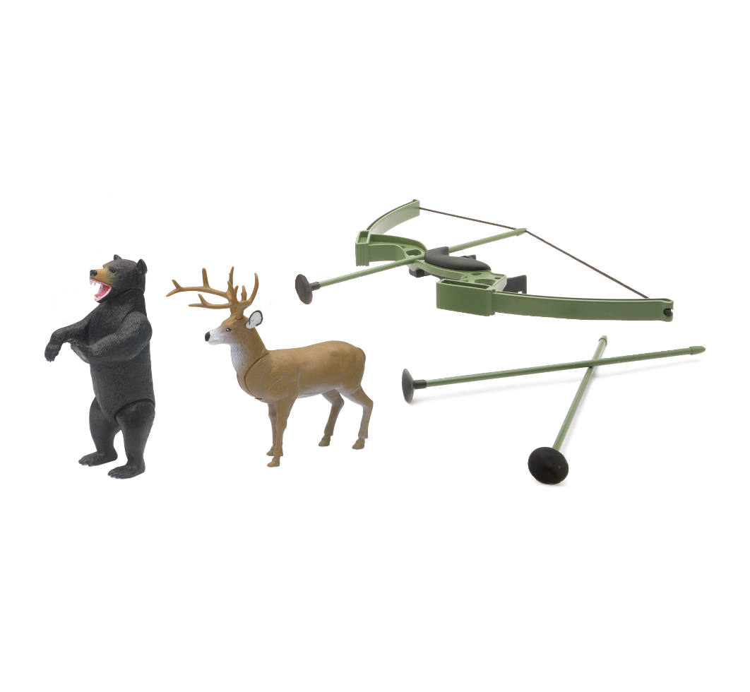 NEW RAY TOYS New Ray Deluxe Nature Wild Game Hunting & Fishing Ultimate All  In One Playset With Fish , Deer , Moose ,Bear , Dogs And More - New Ray  Deluxe